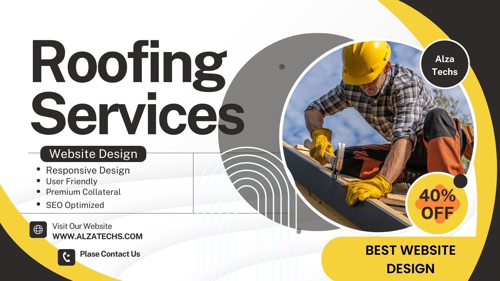 Roofing Website Design